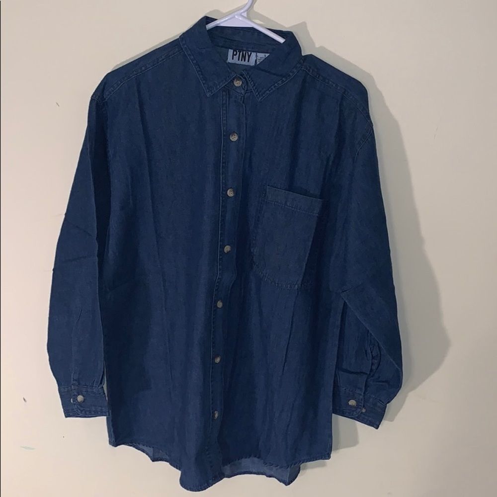 PTNY Denim Blouse